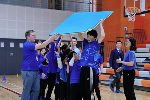 Assembly - first house event,Hiba Academy Nantong